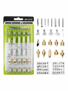 Набор для выжигания по дереву 75 в 1 с карандашами Помощник PM-INP29